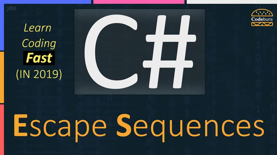 escape c#